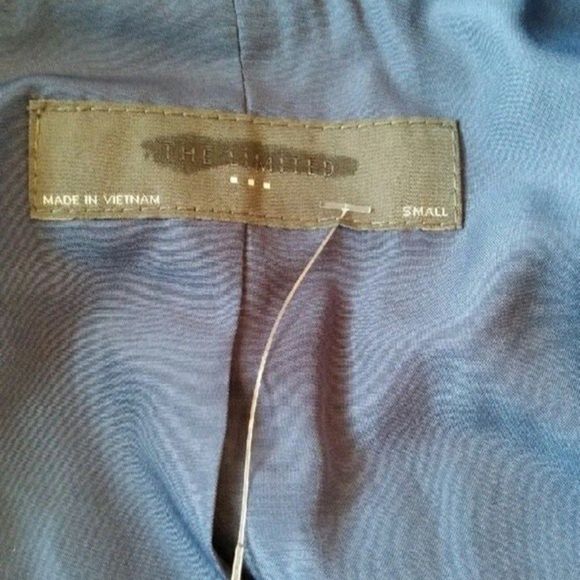 NWT KNIT BLAZER CHAMBRAY TAILORED COAT SMALL WOMENS SMALL - Picture 4 of 4